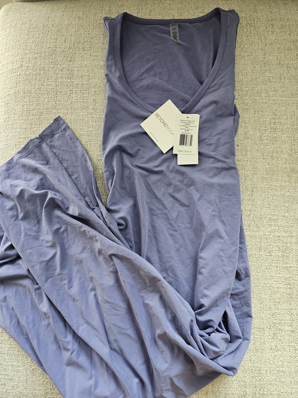Beyond Yoga Lavender-Blue Dress